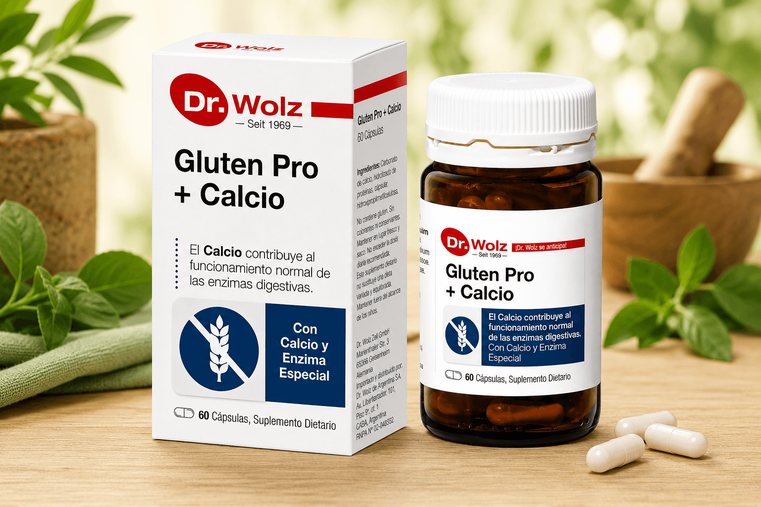Gluten Pro + Calcium en contexto real